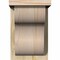 Ekena Millwork Carmel Rough Sawn Corbel w/Backplate, Douglas Fir, 8"W x 8"D x 12"H COR08X08X12CAR01RDF - alternate 2